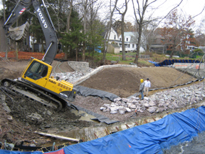 Earthwork Phase I Nearly Complete